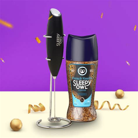 Buy Frothy Instant Combo - French Vanilla Online in India | Sleepy Owl ...