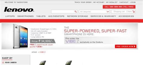 Lenovo Vibe Z up for pre-order at Rs. 34,999 | Digit