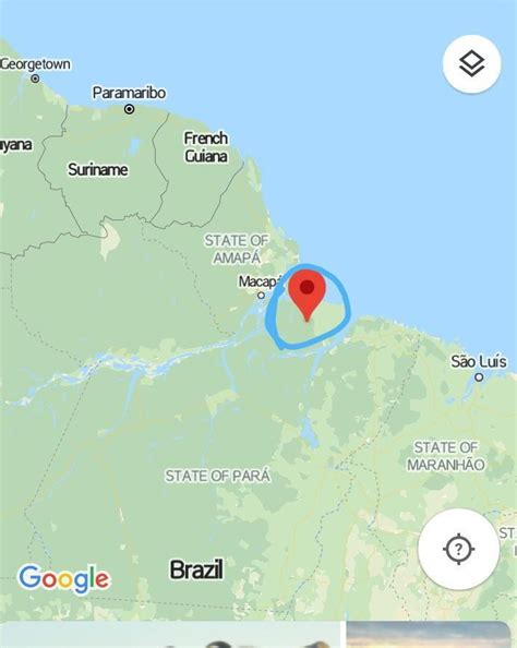 Maps of Brazil showing 1.) brazilian highland 2.)marajo island 3.)great ...