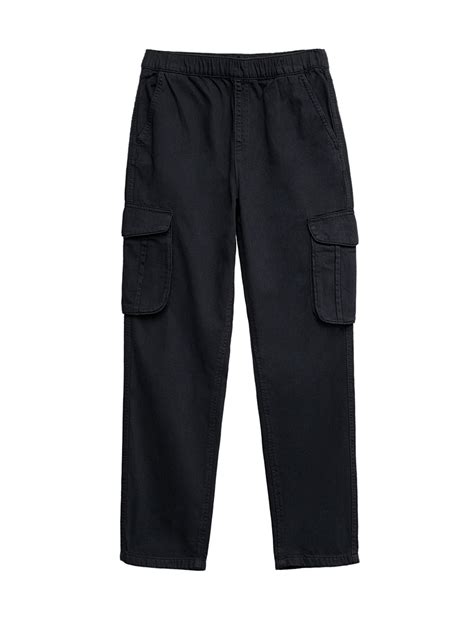 Buy Pure Cotton Woven Cargo Trousers (6-16 Yrs) at Marks & Spencer