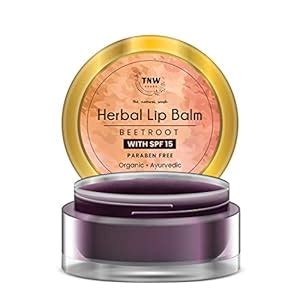 Buy TNW-The Natural Wash Herbal Beetroot Lip Balm For Dry Damaged and ...