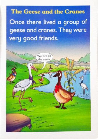 The Geese And The Cranes / The Lion And The Wolf - Aesop's Moral Stori ...