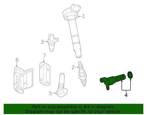 153300s010 - Toyota Engine Variable Valve Timing (Vvt) Solenoid 2007 ...