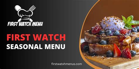 First Watch Nutrition Menu | Calories, Healthy Options & Nutrition ...