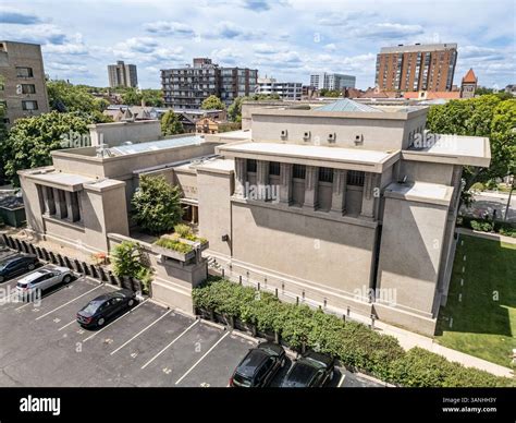 Frank Lloyd Wright, Unity Temple, Unitarian Universalist Church, Oak ...