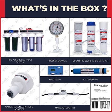 Buy LiquaGen- Aquarium Reef Reverse Osmosis Deionization (RODI) Water ...