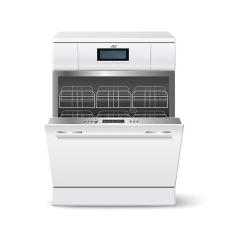 Open Dishwasher Vector Stock Illustrations - 803 Open Dishwasher Vector ...