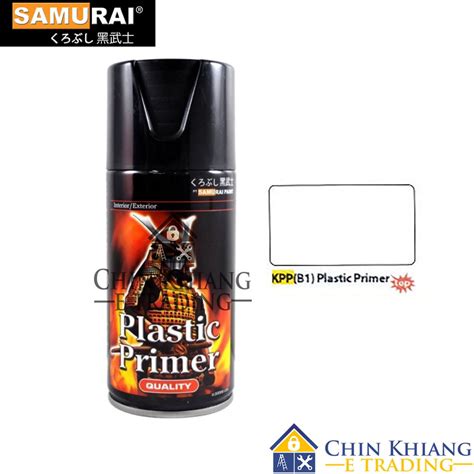 Samurai KPP Clear Plastic Primer Spray Paint 300ml | Shopee Malaysia
