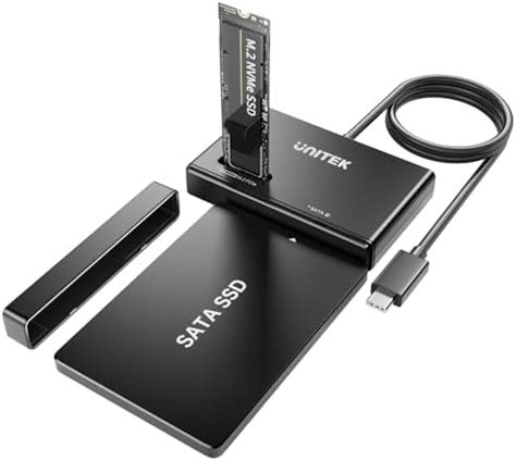 UNITEK M.2 NVME SSD Enclosure Adapter - Tool Free 10Gbps USB 3.2 Gen2 ...