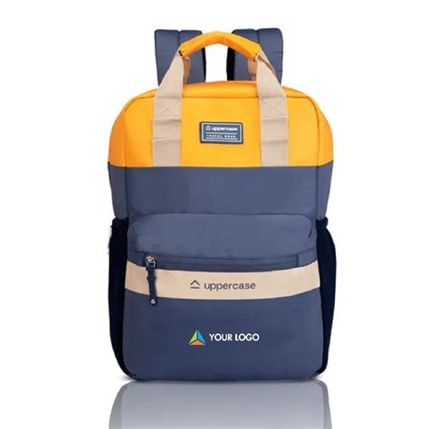 Uppercase Vegan Leather Laptop Backpack Designs and Templates