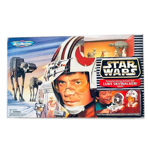 Buy Micro Machines Luke Skywalker Hoth Transforming Action Play Set ...