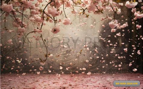 Pink Flowers Wall Printed Backdrop – MEMORY P-DROPS