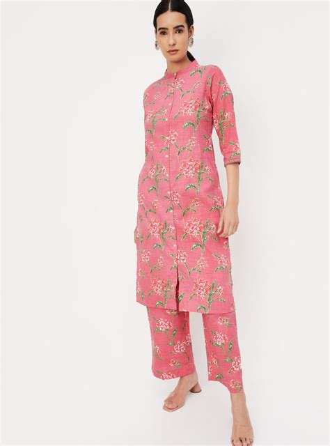 Buy Women Floral Print Kurta Set Online at just Rs. 999.0 ...