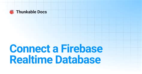 Image result for Firebase RealTime Database