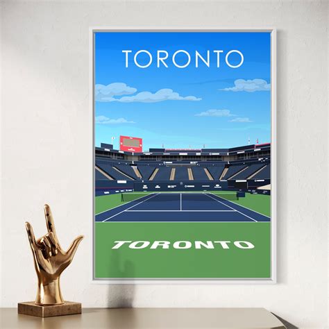 Toronto ATP/WTA Masters Tennis Stadium Poster - Favourite Place Prints