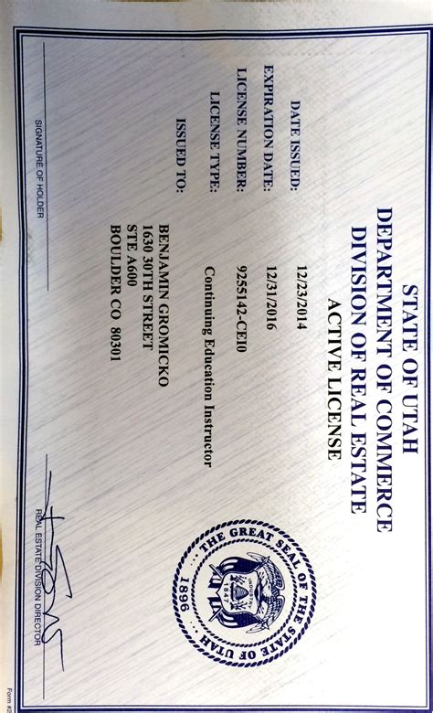 Real Estate License Course Utah at David Velasquez blog