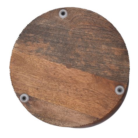 Inverted spheres Wooden Side Table – GreenDecor