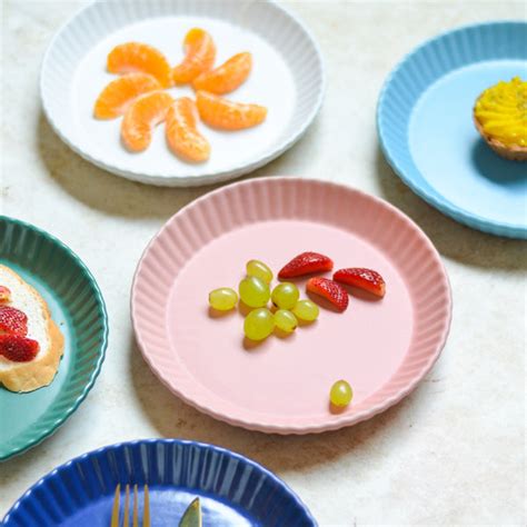 Round Snack Plate