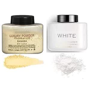 Buy HUDA ZONE Waterproof Compact Loose Face Powder (Colour White ...