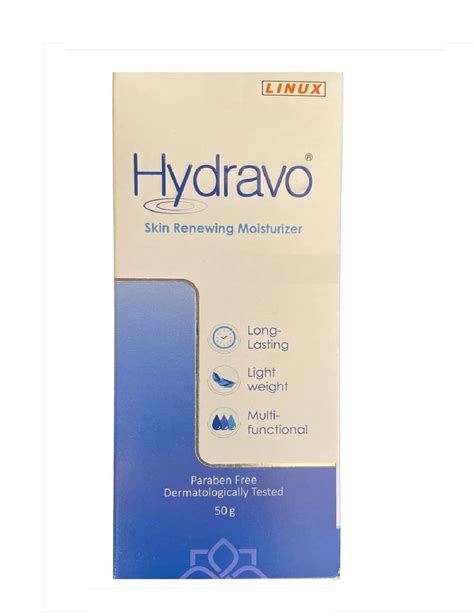 Hydravo Skin Renewing Moisturizer Cream | Long Lasting, Light Weight ...