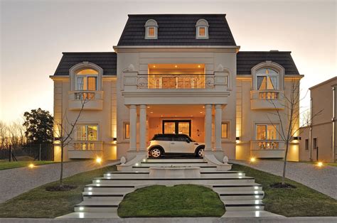 Galeria Fotos - A+R Arquitectos - Casa estilo Clásico Francés ...