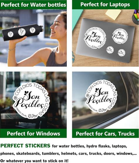 Pegatina Mateo 19 26 Con Dios Todas Las Cosas Son Posibles – Yaxa Colombia