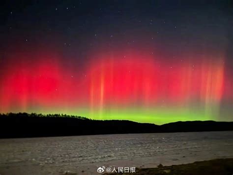 有记录以来第二次︱在北京见到了极光！ 天文专家解释…… | 星岛日报