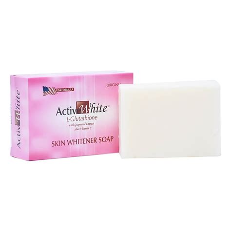 Active White L Glutathione Skin Whitening Soap