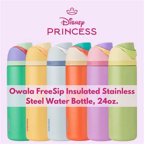 Owala Disney Princess/Marvel/Star Wars/Harry Potter FreeSip Insulated ...