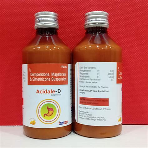 Acidale D - Domperidone, Magaldrate & Simethicone - Allen Dale Biosciences