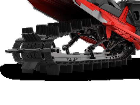Front suspension of the 2027 Lynx Shredder RE snowmobile