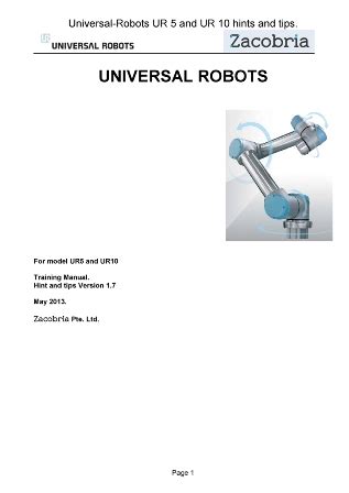 Universal Robots Programming Tutorial 的图像结果