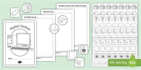 Digital Devices Booklet (teacher made)