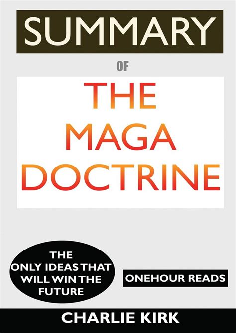 Deirdre - EBOOK SUMMARY Of The MAGA Doctrine The Only Ideas That Will ...