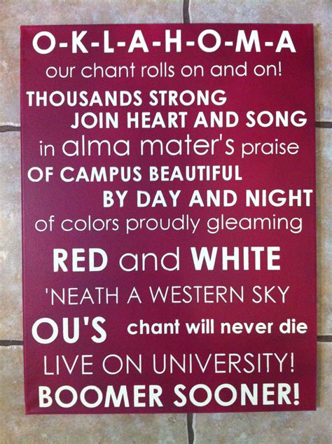 Pin by Ryen McClure on Random Luvs | Sooners, Boomer sooner, Oklahoma ...
