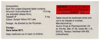 Lupizosin T 5 Tablet 10 - Uses, Side Effects, Dosage, Price | Truemeds