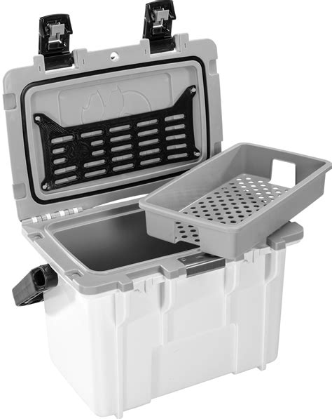 Pelican 14QT Personal Cooler Ice Retention White And Gray » Tenda Canada