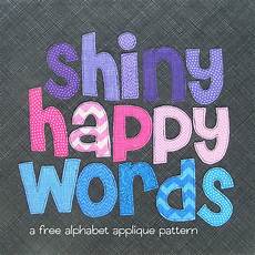 fabric applique letters free alphabet applique pattern shiny happy world fabric applique letters free alphabet applique pattern shiny happy world