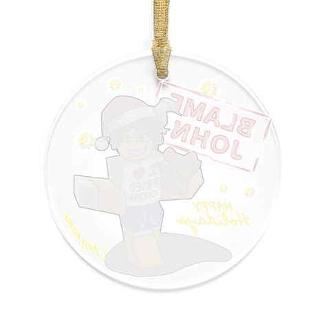 Buy Shedletsky Inspired Forsaken, Roblox Game, Ornaments for ...