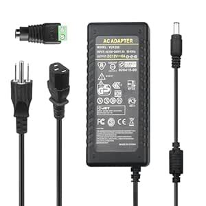 LeTaoXing 12V 6A Power Supply Adapter 72W Transformers Converter 5 ...