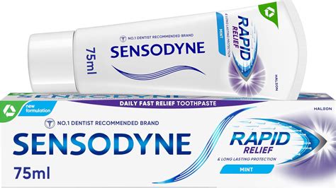 Sensodyne Rapid Relief Toothpaste Daily Fast Relief Sensitive ...