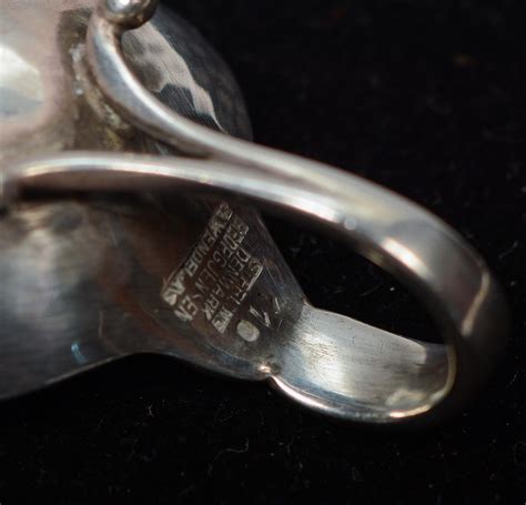 Georg Jensen Sterling Silver Art Deco Salt Cellar and Spoon For Sale at ...