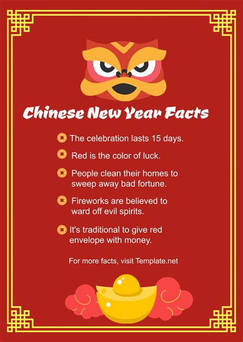 Chinese New Year Facts Printable | Fanny Printable