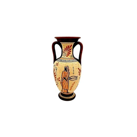 Buy Greek Ceramic Pottery,Amphora 26cm,Adonis with Goddess Aphrodite ...
