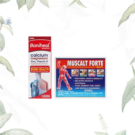 AIMIL Boniheal Bone & Joints Wellness combo provides a complete bone ...