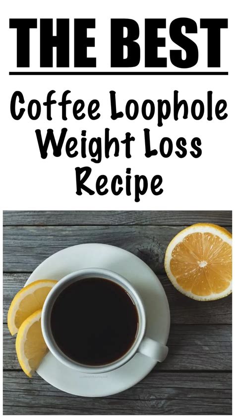 1 weight loss coffee loophole – Artofit