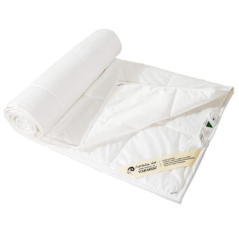 YOUR MOON Luxurious Lightweight Wool Comforter Queen Size, Lightweight ...