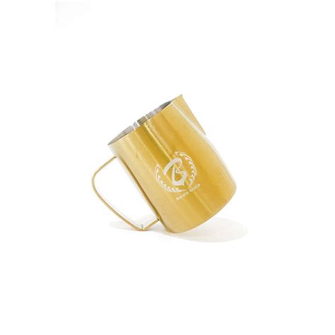 Barista Space Gold Milk Pitcher for Latte Art | BG India – Brewing ...