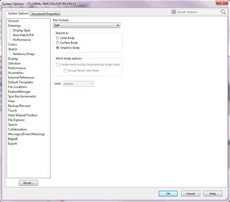 Image result for How to Import a 3Mf File into SolidWorks