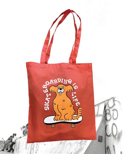 skate dog トートバッグ design by Toyameg | kabui